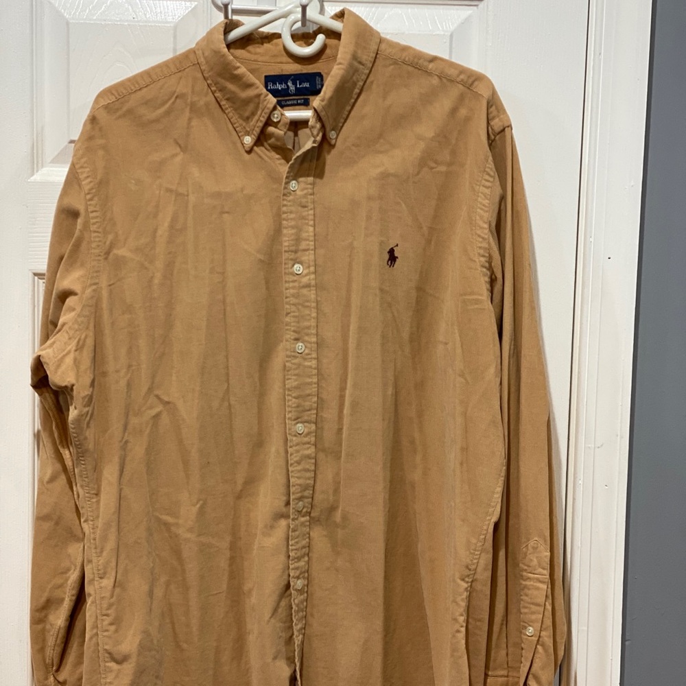 Corduroy Ralph Lauren Button Up